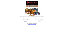 Tablet Screenshot of jacarandamusica.net